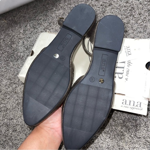 a.n.a Womens Darell Ballet Flats Sz 10M - Picture 8 of 9